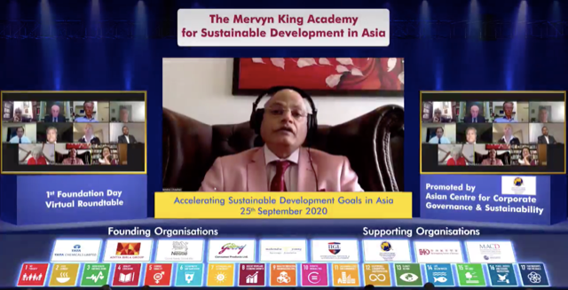 1.Mahendra at MKASDA Roundtable on SDGs in Asia